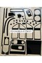 Fiat Ducato 2006 - 2019 Console, Dashboard, Trim, and Dashboard Cover Set, Piano Black Color, Special Design