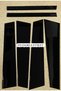Fiat Egea Door Pillar Trim Piano Black Sedan Compatible Gloss Black Special Design