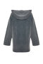 Antrasit Asit Yıkamalı Kapüşonlu Oversize Örme Sweatshirt TCTSS24TW00006 - 8