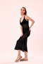 Openwork Print Long Pareo Beach Dress - 6