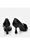 Black Genuine Leather Women's Stiletto - 5