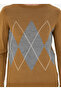 U.S. Polo Assn. Crew Neck Regular Fit Light Khaki Men's Sweater Pamel - 6