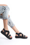 Black Women's Sandals Bg1010-123-0006 - 2