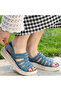 Orthopedic Leather Women's Sandals 11807 - 3