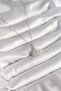 316L Steel Silver Color Chain Zircon Stone Swan Model Women's Necklace - 2