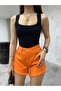 Women's Square Neck Thick Strap Camisole Ribbed Singlet Bodysuit - 6
