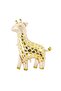 1 Piece Safari Animals Giraffe Foil Balloon