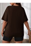 Large Size Wide Fit T-shirt Series ( OVERSIZE-CURVE )Unisex - 2