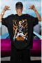 Oversize Bleach Ichigo Kurosaki Bankai Back Printed T-shirt, Unisex Anime Printed T-shirt - 3