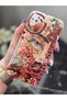 Red Aesthetic Design Transparent Phone Case Compatible with iPhone 11 - 2