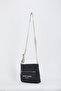 Women's Black Shoulder Bag 05PO24Y1695 - 2