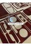 Opel Astra G Full Set Dashboard, Console, Trim, and Insole Cover Set, Mahogany Color, Special Design - 5