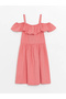LCW ECO Boat Neck Girl's Dress - 2
