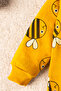 Bee Patterned 2-piece Children's Set - 3