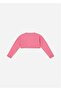Dried Rose Knitted Baby Girl Jacket - 302 - 2