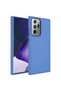 جراب سيليكون SUB Luna متوافق مع Galaxy Note 20 Ultra مع إطار معدني وتصميم أزرار - لافندر