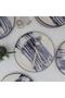 صحن كعكة رويال 20 سم 6 قطع - مزخرف - 2