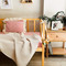 100% Cotton Waffle Cream Single Person Pique - 6