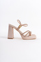 Lami̇n Model Evening Dress Heelled Shoes - 4