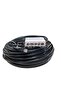 1 في 4 خارج منفذ موزع الإنترنت مع كابل 2 قطعة كابل CAT6 بطول 2 متر