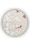 Beige Themed Floral Flower and Bird Patterned Creative Modern Decorative Carpet 4861 - 2