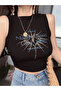 Y2K Crew Neck Detail Malibu Club 1996 White Sleeveless Bodysuit - 2