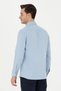 Men's Blue Long Sleeve Shirt - 5