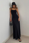 WOMEN'S BLACK TREND OYHO HANGED DRESS