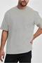 Unisex Cotton Crew Neck T-Shirt
