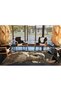 Owl Patterned Modern Decorative Washable Carpet Miravip8245 - 3