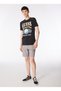 Crew Neck Printed Black Men's T-Shirt M4Gi57K9Rm1Jtmu_Ss Bsc Beach Club t - 2