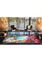 Street and Sea View Patterned Washable Carpet Miravip8231 - 4