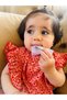 Girl Baby Child Heart Polka Dot Oven Detailed Ribbed Fabric Summer Shorts Set - 2