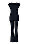 Lacivert Pamuklu İnce Bluz Pantalon Triko Alt-Üst Takım TWOSS24AU00115 - 7