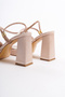 Lami̇n Model Evening Dress Heelled Shoes - 3