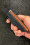 Mechanism Card Holder Genuine Leather Hand Stitched Small Wallet Card Holder - 4