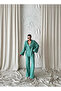 Mint Textured Shirt Pants Set - 6