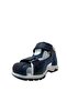 544 Model Orthopedic Baby Boy Sandals - 100% Genuine Leather, Navy Blue Corset - 3