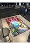 Street and Sea View Patterned Washable Carpet Miravip8231 - 2