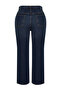 Koyu Mavi Yüksek Bel Comfort/Orta Esnek Straight Fit Denim Büyük Beden Jeans TBBSS24CJ00051 - 8