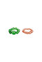 Pastel Green Women's Bijouterie Ring37022513 - 4