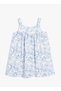 Baby Girl White Above Knee Dress - 4SMG80014AW - 2