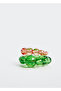 Pastel Green Women's Bijouterie Ring37022513 - 5