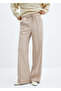 Beige Women's Trousers57026717 - 2