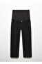 Black Denim Women's Trousers57003815 - 3