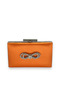 Orange Satin - Crystal Stone Detailed Evening and Graduation Bag