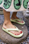 LAMBO UNISEX MINT GREEN PLATFORM BEACH-DAYLUK EVA SLIPPERS - 7