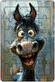 Wooden Educational Jigsaw Puzzle Cute Animals Educational Toy (Set of 4) - 3