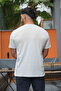 Aslan Baskılı Basic T-Shirt Beyaz - 2