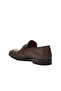 Premium 02466 Brown Genuine Leather Men's Classic Shoes - 4